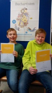Schulsieger Jannik und Max